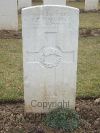 Englebelmer Communal Cemetery Extension - Blackburn, Reginald Evans